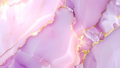 ピンクとゴールドのエレガントな大理石テクスチャ背景Elegant Pink and Gold Marble Texture Background	