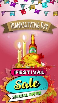 Thanksgiving Day vertical story 04