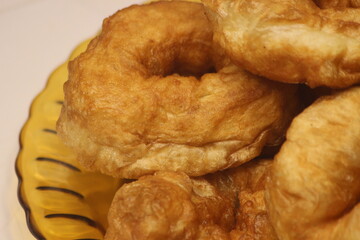 Sfenj Close Up, Moroccan Donuts
