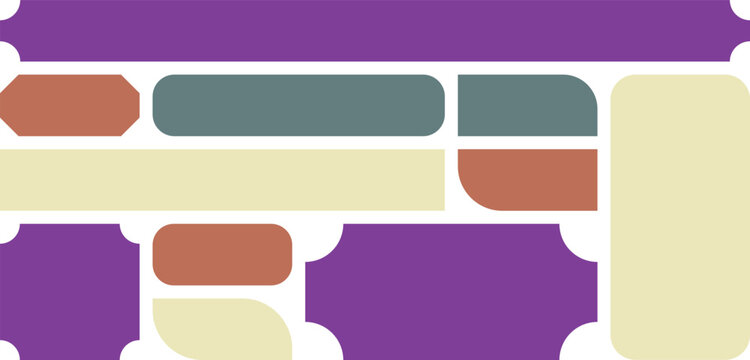 Geometric Abstract Multicolored Background with Space for Text and Graphics