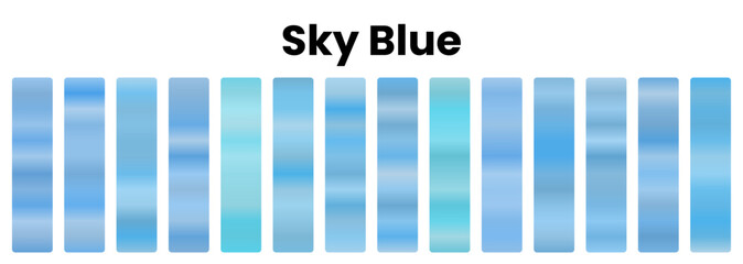 Airy sky blue gradients, light serene hues, peaceful heavenly tones, perfect for calm designs, fresh art, tranquil visuals, soothing projects, soft color palettes, breezy backgrounds.