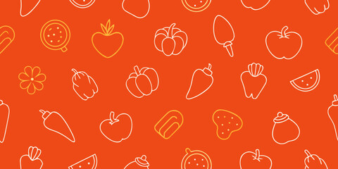 Easter pattern vector illustration set with seamless rabbits eggs symbol decoration