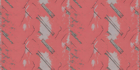 Repeating Pattern of Coral Pink and Grey Textures background