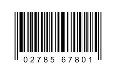 Barcode PNG Illustration – Transparent Background Barcode Icon for Product and Inventory Management