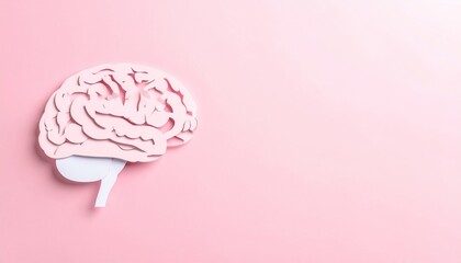 Mental health concept human brain
