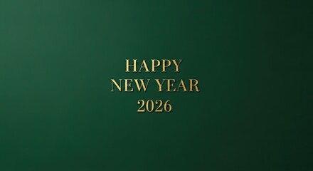 Happy New Year 2026 Festive Greeting Celebration