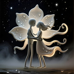 Lovers Abstract People