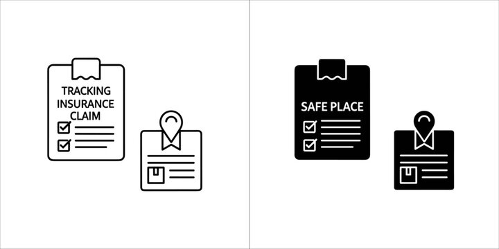 Delivery tracking and insurance claim document