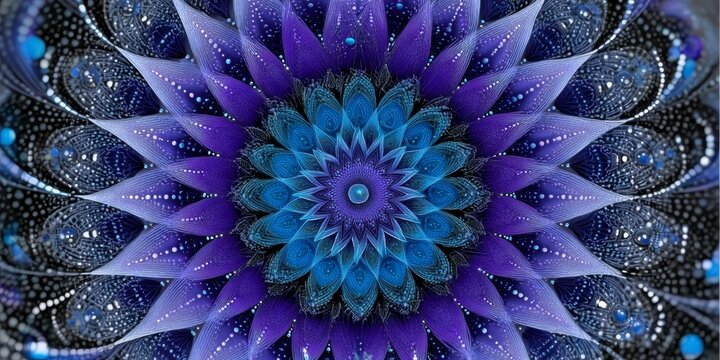 Mesmerizing Artwork with Intricate Concentric Shapes and Harmonious Symmetry Revealing Depth