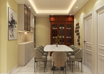 Modern Interior residential House design 