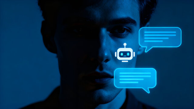 AI Communication with Human Element in Focus - Powered by Adobe