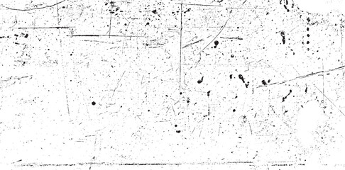 Scratched and Cracked Grunge Urban Background Texture Vector. Dust Overlay Distress Grainy Grungy Effect. Distressed Backdrop Vector Illustration. Isolated Black on White Background. EPS 10.