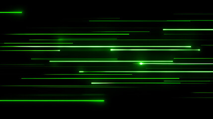 Dynamic neon green streaks create a futuristic energy, perfect for technology and space themes, adding a spark to your next creative project