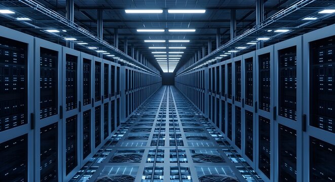 Cyber Tech Server Hall