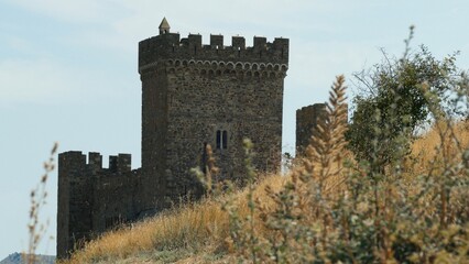 ancient Genoese tower