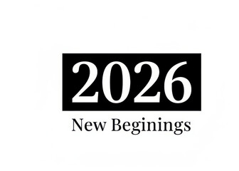 2026 happy new year, new begining