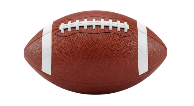 American football isolated on transparent background - Powered by Adobe