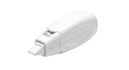 White Correction Tape Dispenser graphic image isolated on a transparent background