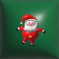 3D santa claus 