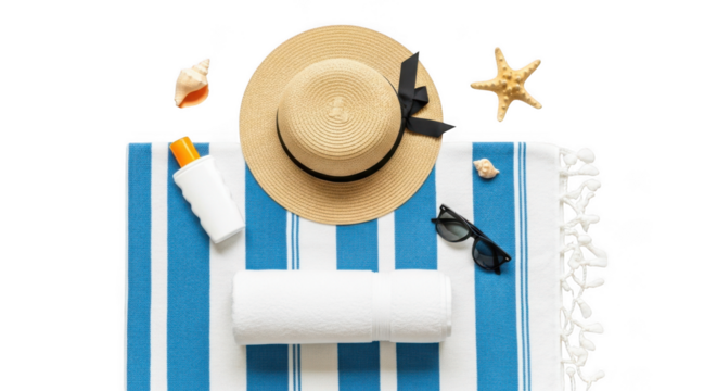 Hat isolated on transparent background - Powered by Adobe