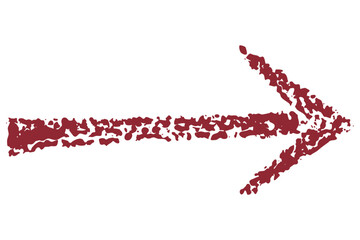 Arrow direction sign. Abstract textures signs