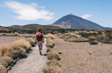 Walking in Teide National Park © Bence