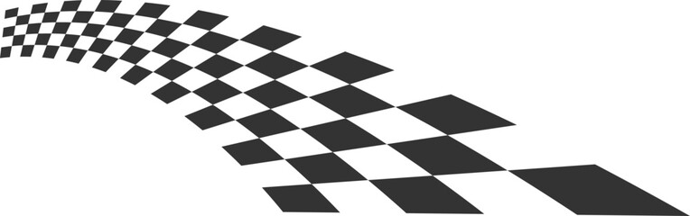 Obraz premium Race Flag Design