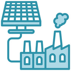 Energy Grid Icon, Mini Illustration Relate To Industry 4-0, Modern Industry. Use For Modern Concept, Ui, Ux Web And App Development.