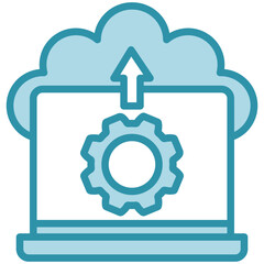 Edge Computing Icon, Mini Illustration Relate To Industry 4-0, Modern Industry. Use For Modern Concept, Ui, Ux Web And App Development.