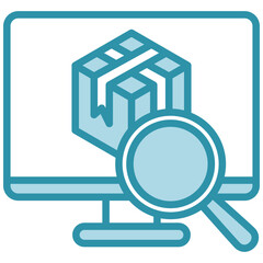 Inspection Icon, Mini Illustration Relate To Industry 4-0, Modern Industry. Use For Modern Concept, Ui, Ux Web And App Development.