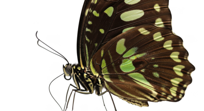 Butterfly isolated on transparent background