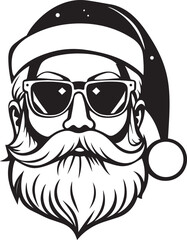 Cool Santa Claus with Sunglasses