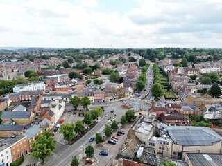 Banbury historic market town UK drone,aerial © Air Video UK 
