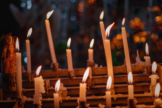 velas de iglesia