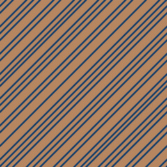 Clean diagonal stripe pattern in soft peach and deep navy blue, seamless geometric design for modern textiles, backgrounds, and packaging.