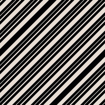 classic seamless pattern featuring simple black diagonal stripes against a white background a bold energetic staple ideal for modern apparel packaging or geometric decor