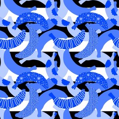 Summer fruit seamless banana pattern for fashion textiles and wrapping paper and kids and party wrapping paper
