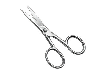 Stainless steel nail scissors for manicure and pedicure, cutting and grooming fingernails and toenails