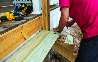 Putting a carpenters square to use