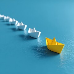 Symbolizing Leadership and Innovation on Calm Waters