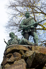 Biedenkopf (Hessen) Historisches Kriegerdenkmal Deutsch-Französischer Krieg 1870/1871
