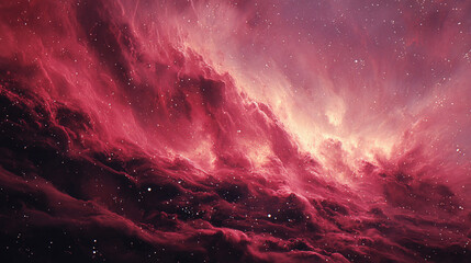 Ashes swirl and transform into a bright nebula blending cosmic energy and abstract beauty symbolizing rebirth transformation and the infinite cycle of creation