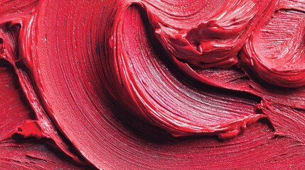 a close-up view of a vibrant red substance called beetroot