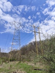 high voltage power lines