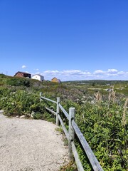 path to the mountains, ocean, Canada, Nova Scotia, Peggy's cove 