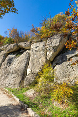 Ruins of Ancient thracian city of Perperikon, Bulgaria