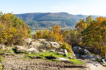 Ruins of Ancient thracian city of Perperikon, Bulgaria