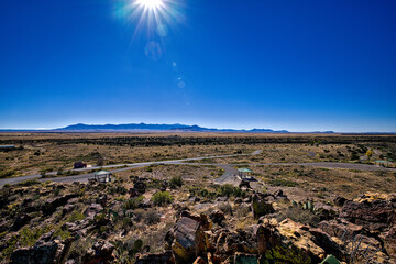 Valley of Fires lava field is considered one of the youngest lava flows in the United States, with...
