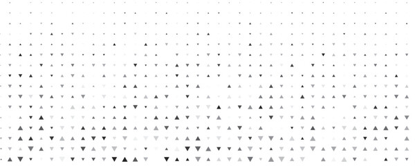 Dark Silver, Gray vector cover in polygonal style. Modern abstract illustration with colorful triangles. Pattern for commercials.