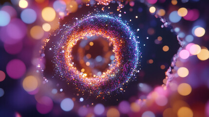 Floating charts forming abstract spiral symbolize data flow analysis and insight representing modern technology visualization futuristic design and the dynamic movement of information